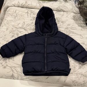 GAP Dark Blue Baby Puffer Jacket